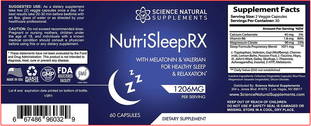 Nutri Sleep RX