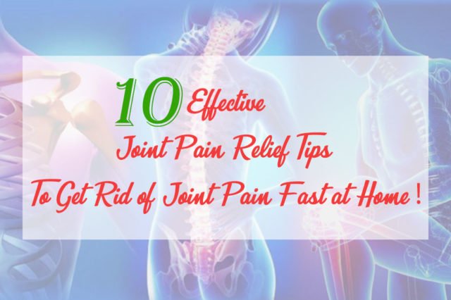 Joint Pain Relief Tips