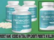 Science Natural Supplements Probiotic 40 Billion