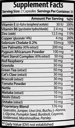 VitalFlow ingredients list