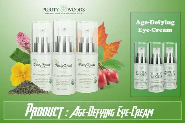 Purity Woods Age-Defying Eye Cream Review