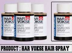 Har Vokse Hair Spray review